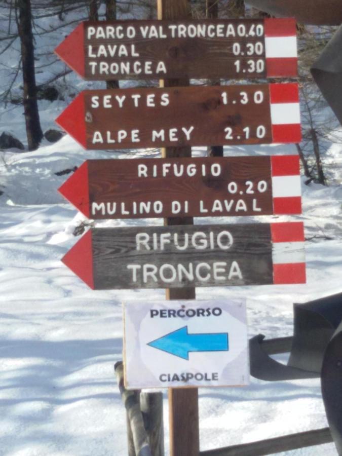 Baita Del Plan Pragelato Bagian luar foto